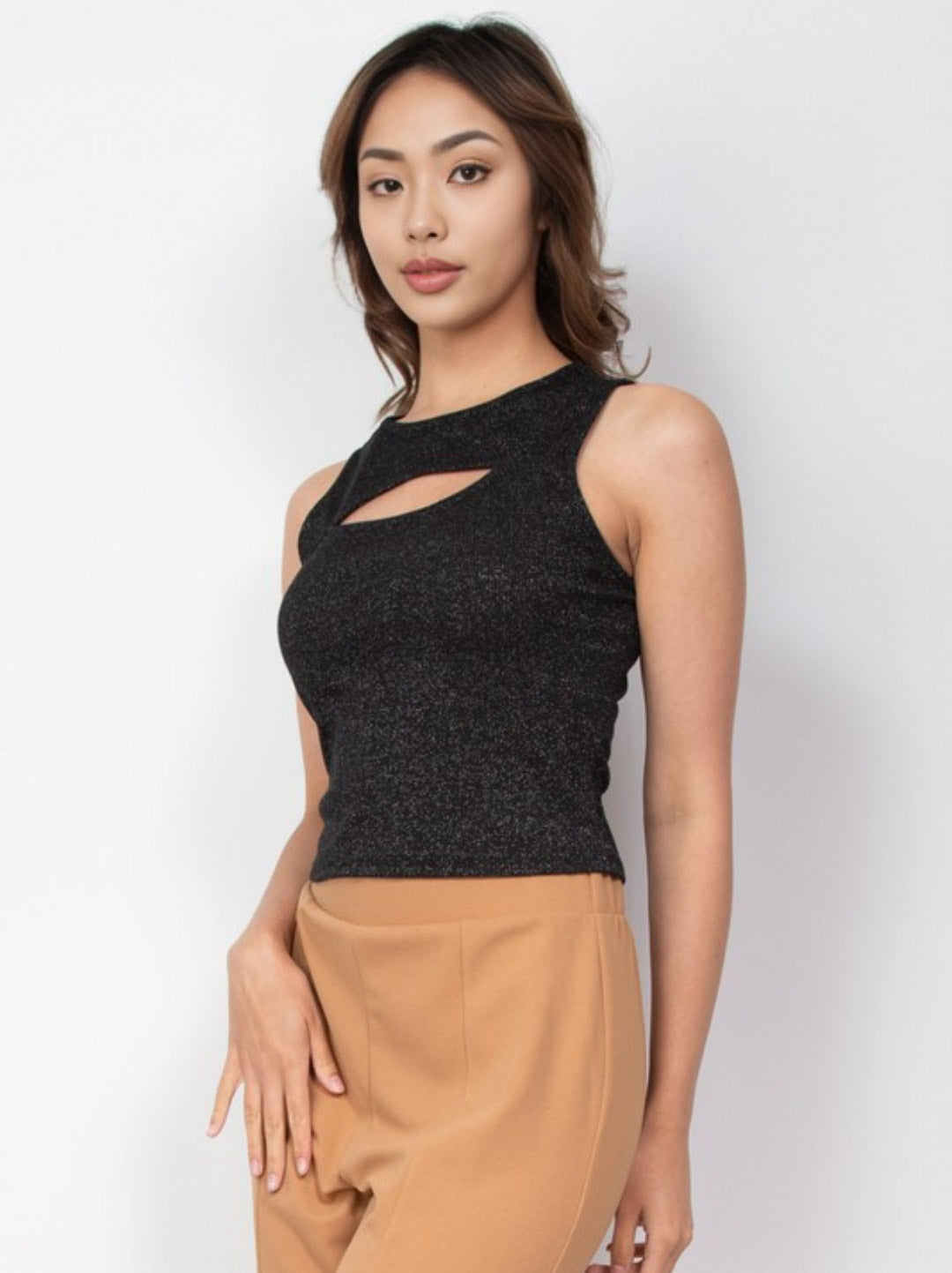 KYEHOLE TANK TOP(KNIT)