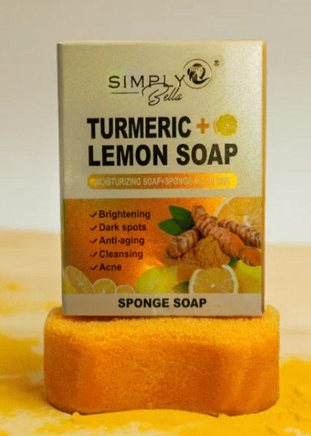 Jabon Curcuma y Limon | Simply Bella Cosmetics | Zilca