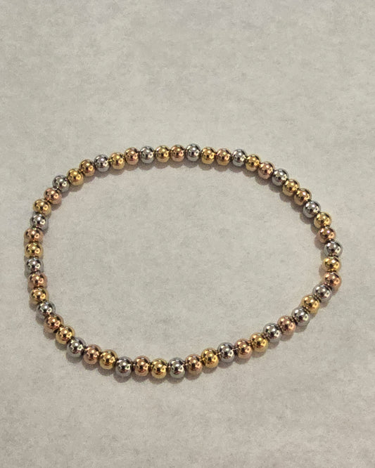 Pulsera tres tonos