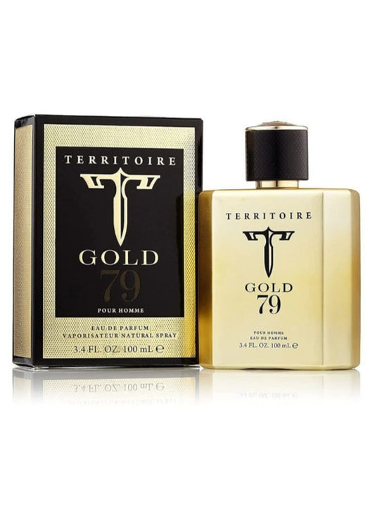Territoire Gold 79 | Perfume para hombres | EAU de Parfum