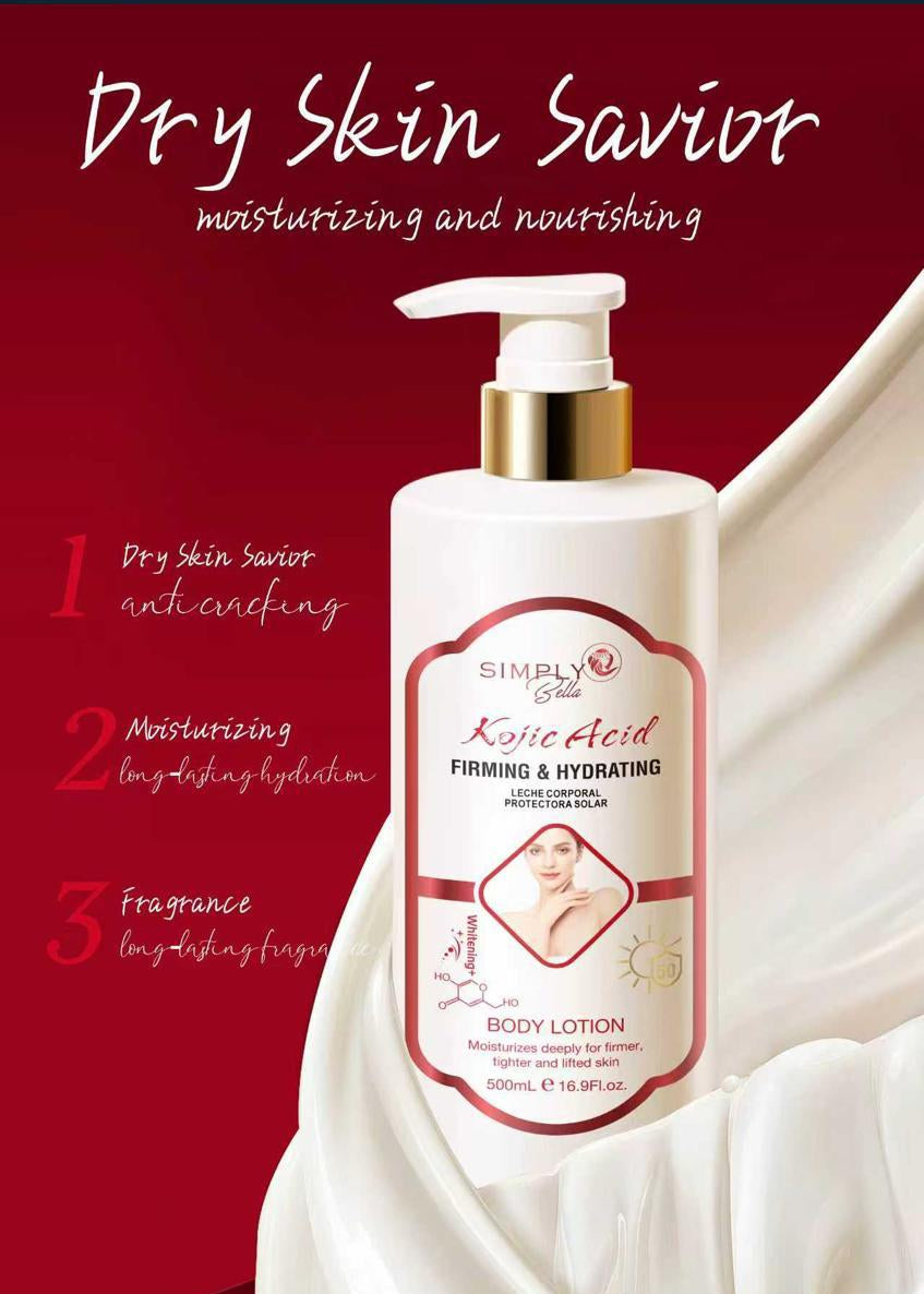 Kojic Acid Body Lotion | Simply Bella Cosmetics