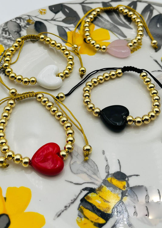 Pulsera con Cham de Corazón