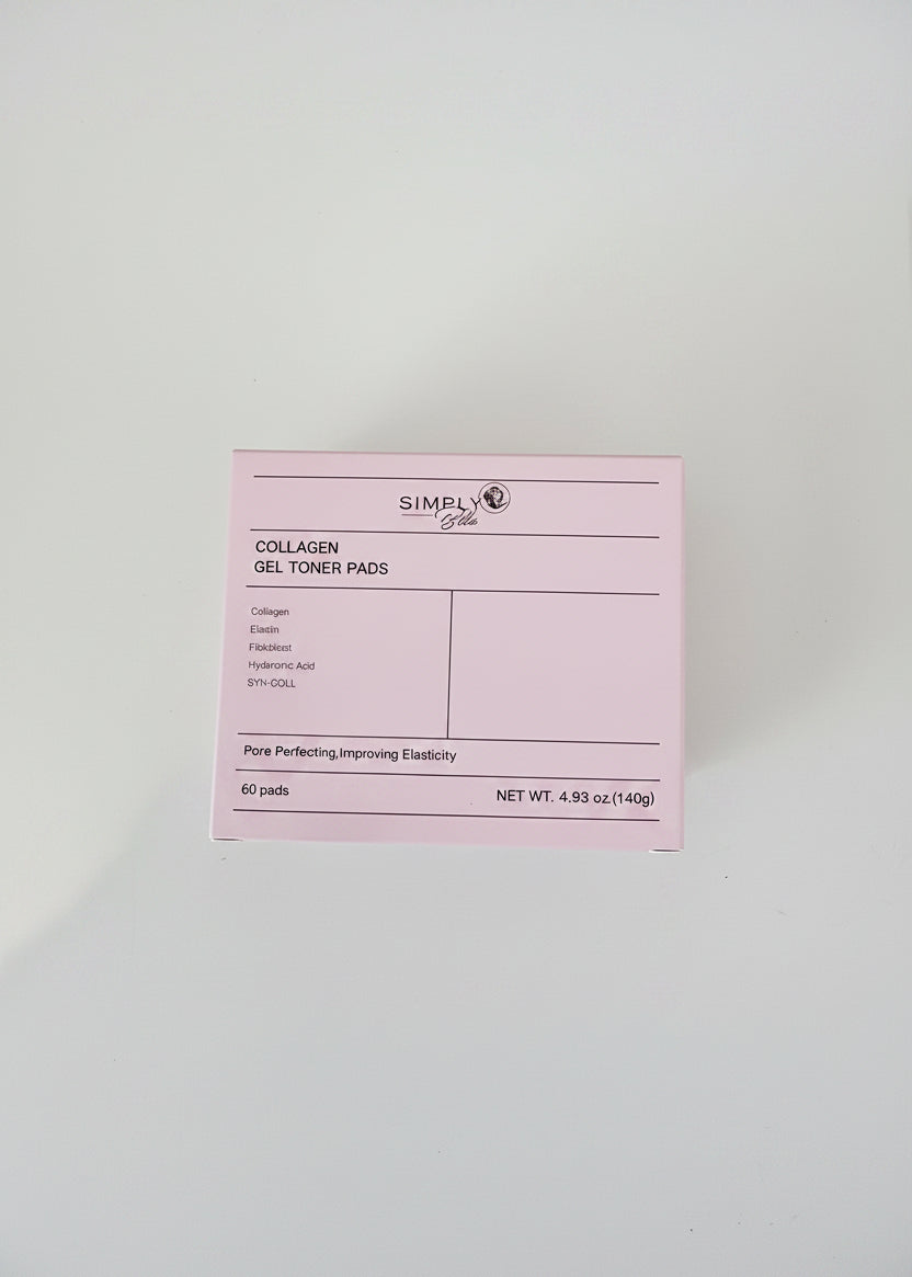 COLLAGEN GEL TONER PADS | Simply Bella Toner pads