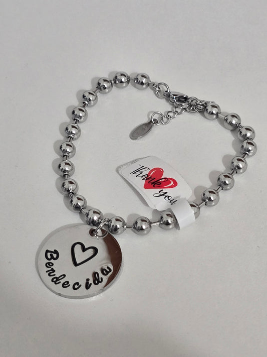 Pulsera "Bendecida "