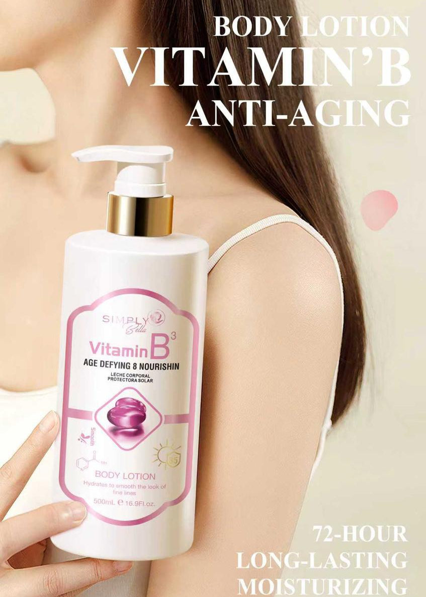 Vitamin B3 Body Lotion | Simply Bella Cosmetics