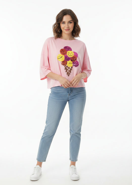 Blusa crop de diseño