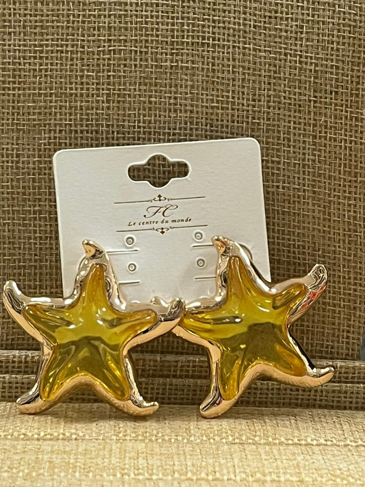 Arete de estrella en cristal