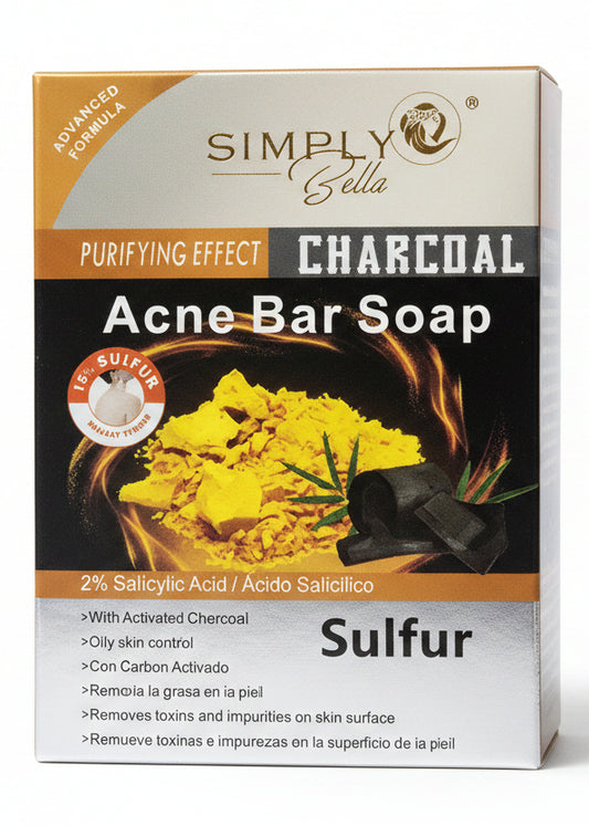 Acne Bar Soap | Charcoal | Sulfur