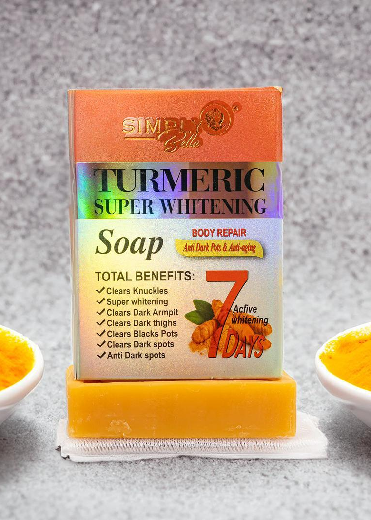 Jabon Barra de Curcuma | Simply Bella Cosmetics | Zilca