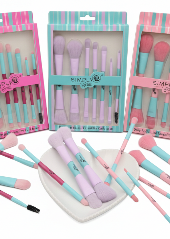 PROFESSIONAL MAKEUP DOUBLE SIDED
BRUSH | Simply Bella Cosmetics