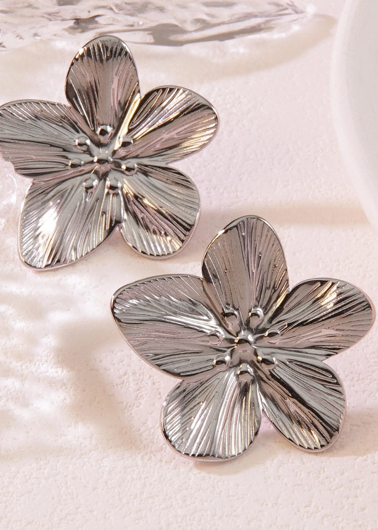 Aretes en hoja