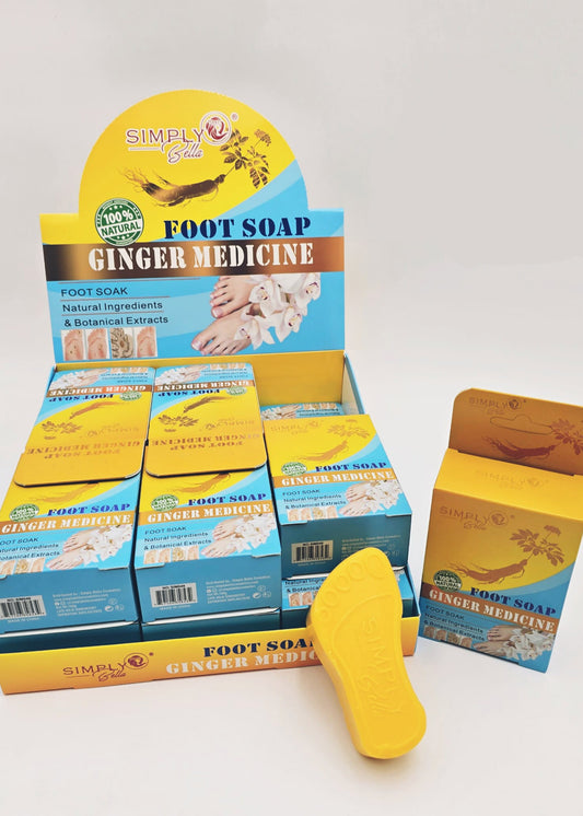 Foot Soap Ginger Medicine |a SIMPLY BELLA