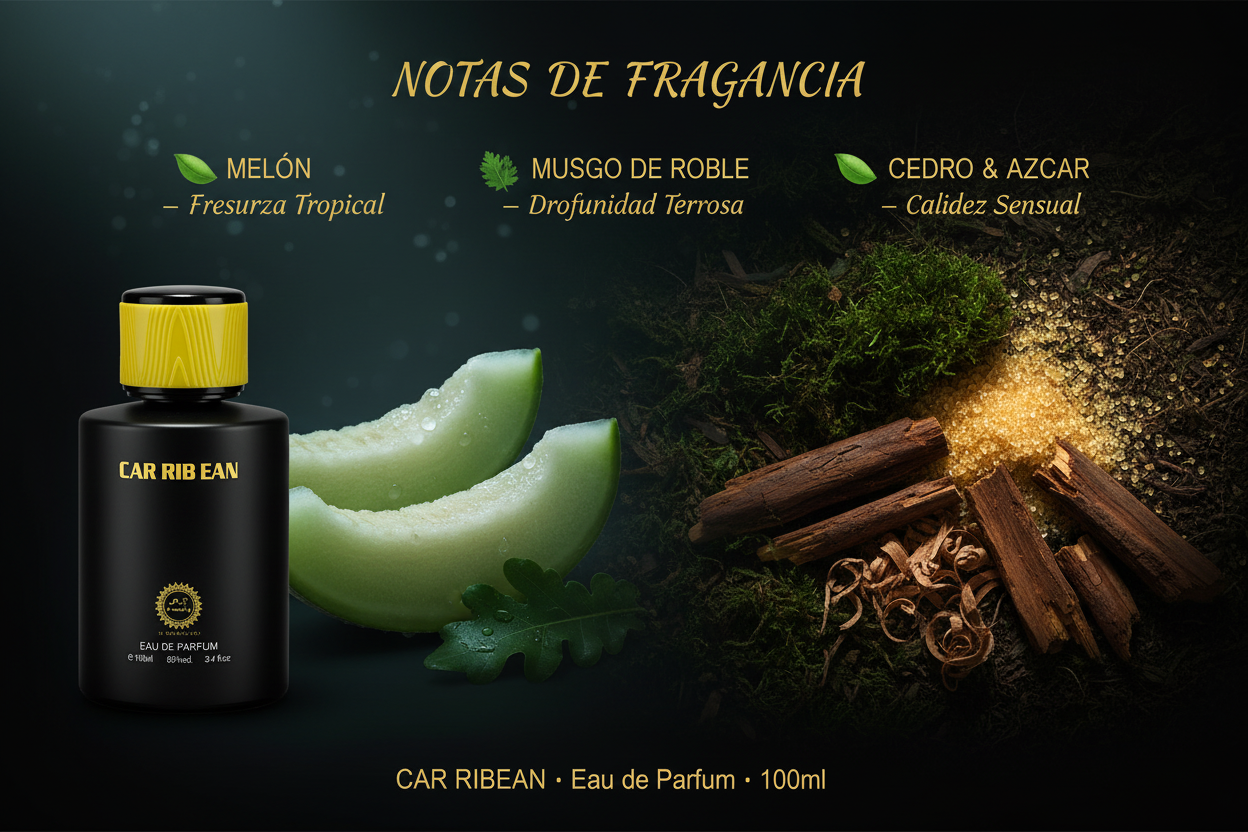Caribiean | Perfume de Hombre | 3.4 onzas