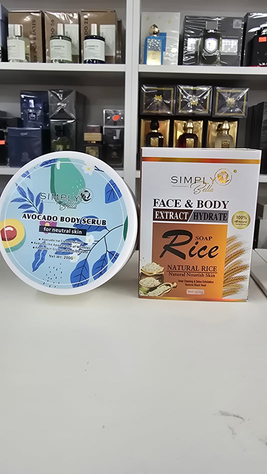 Combo Arroz  y Scrub