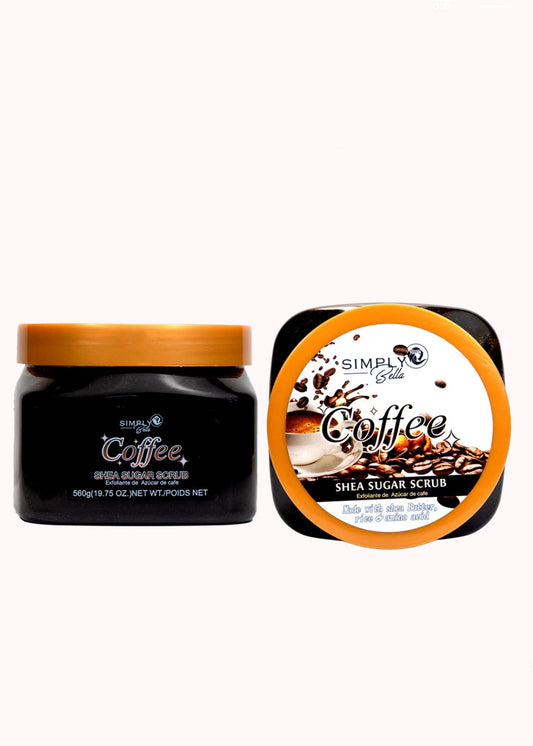 Coffe Shea Sugar  Scrub