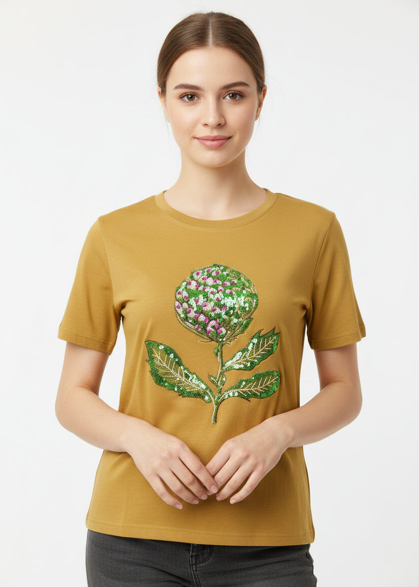 Blusa basica con diseño