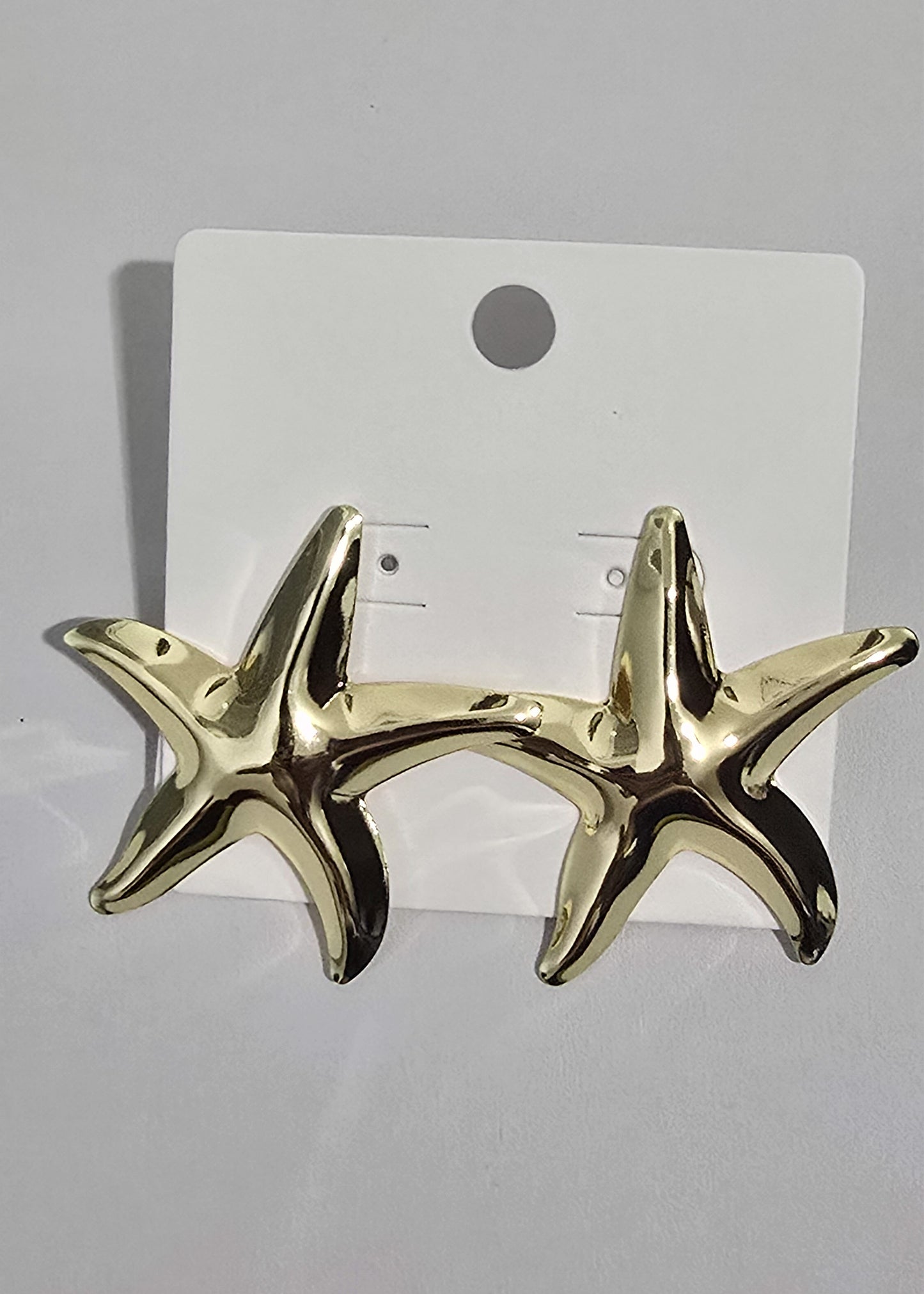 Arete de Estrella de Mar en Metal