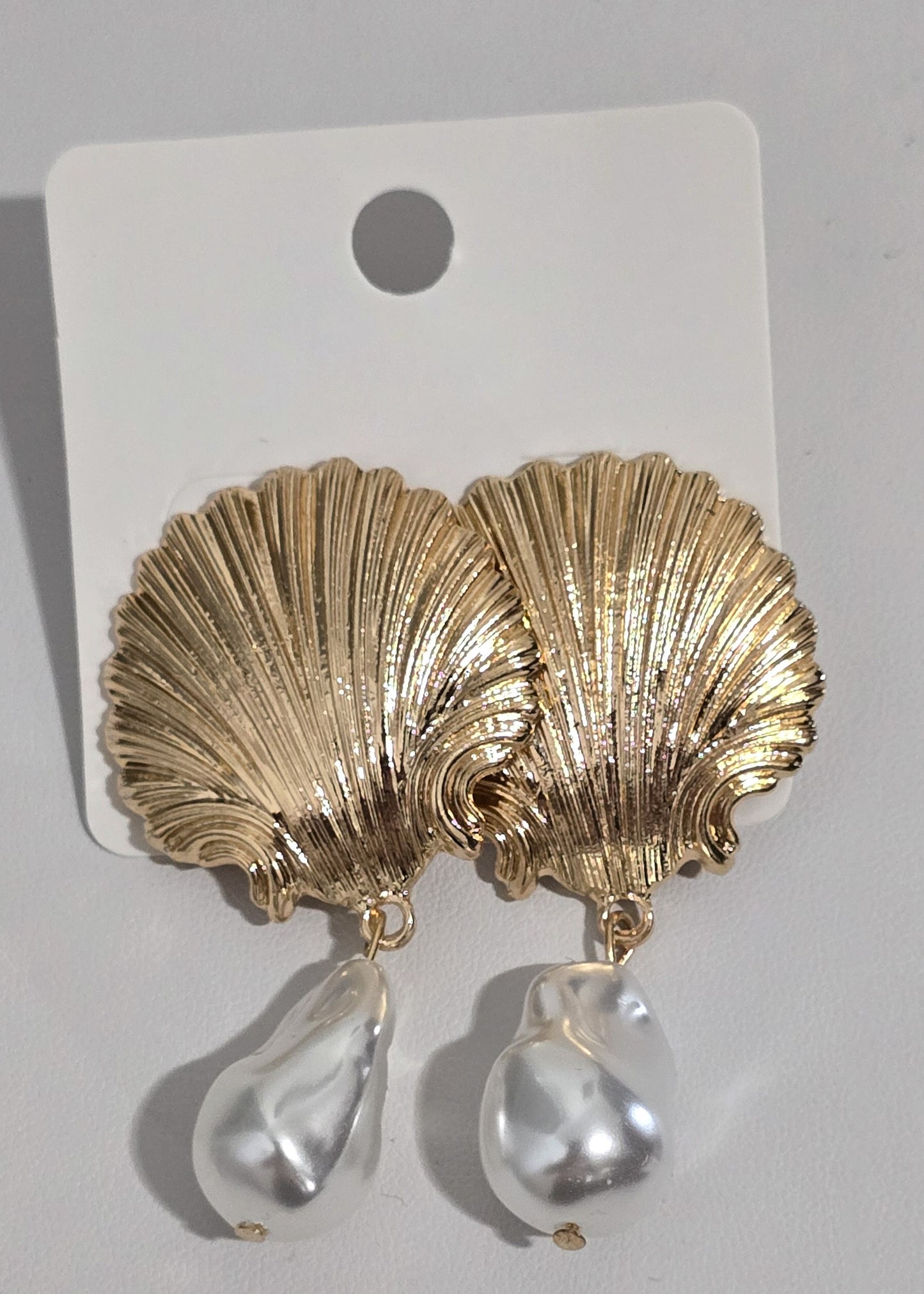 Arete de Concha y Perla | Top Trend