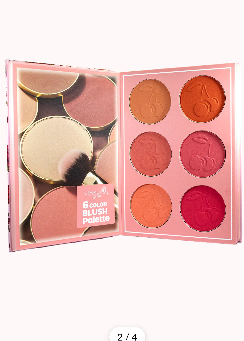 Simply Bella Cherrylicious Pallet | Paleta de Maquillaje en forma de Libro