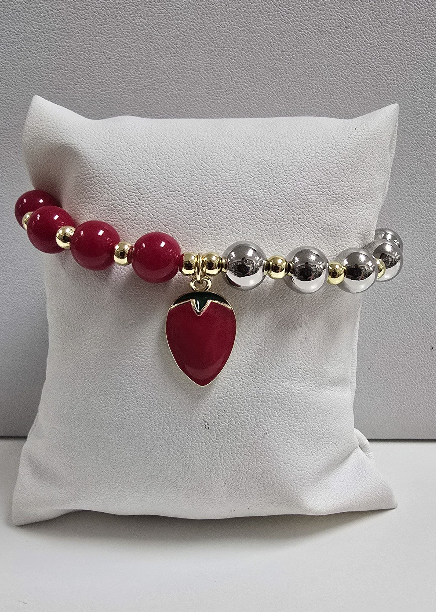 Pulsera de Strawberry en tres tonos