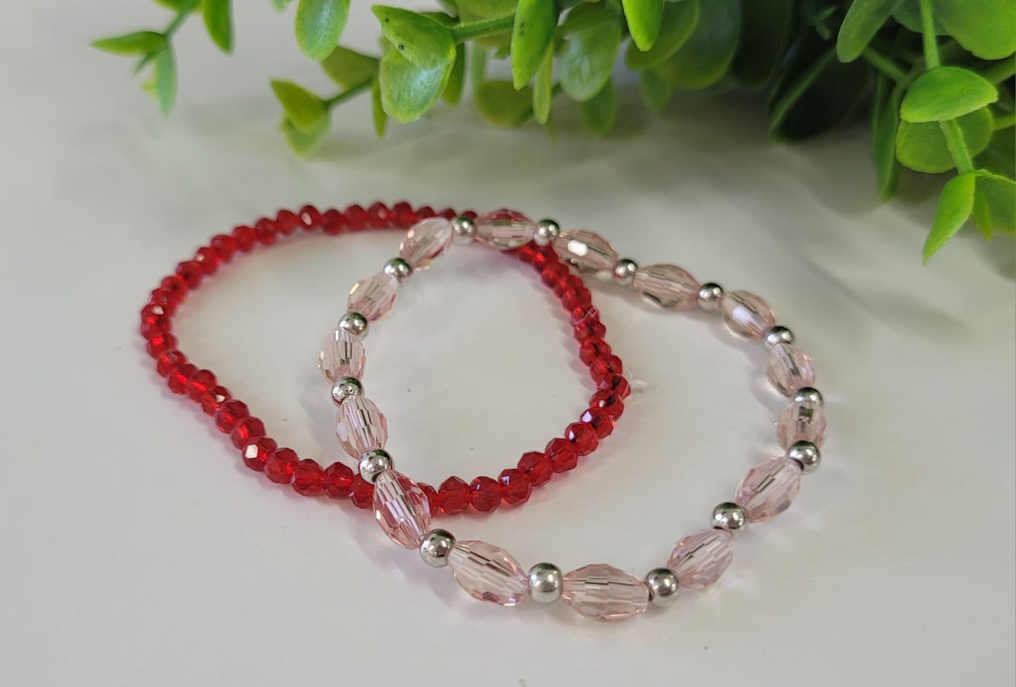 Pulseras en cristal